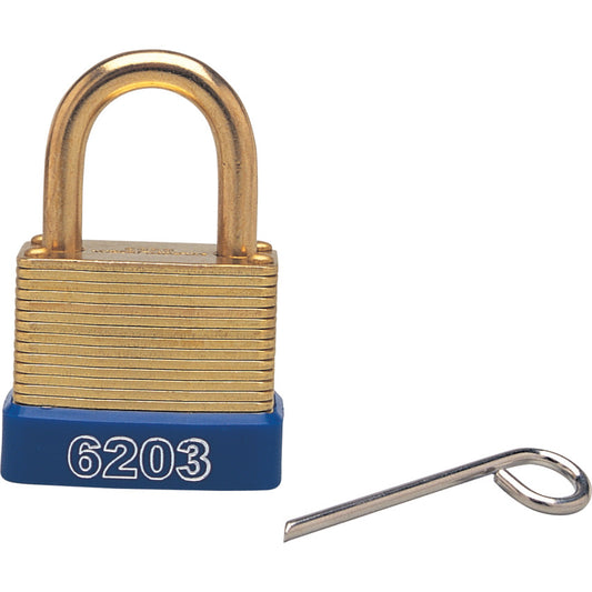 40x25mm LAMINATED BRASS 3NoCOMBINATION PADLOCK