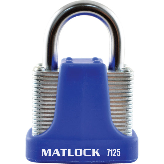 40mm 4 PIN STRONG PADLOCK BLUE