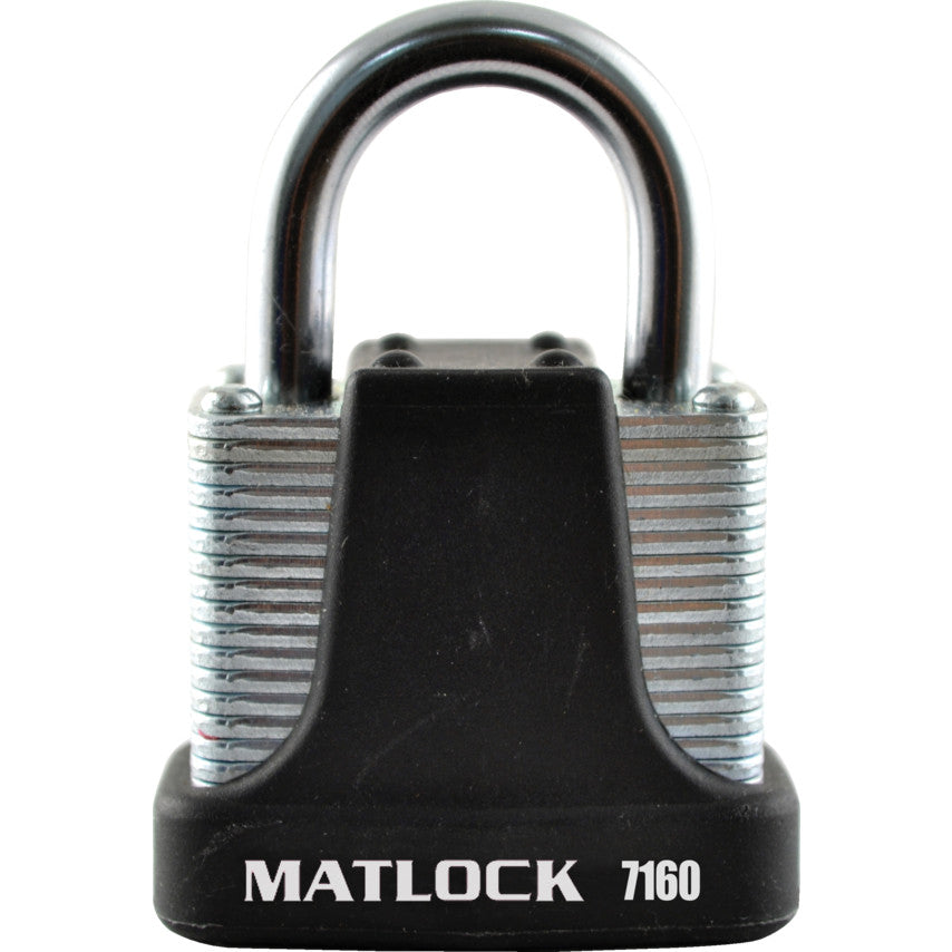 40mm 4 PIN STRONG PADLOCK BLACKKEYED ALIKE