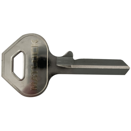 KB802 KEY BLANK TO SUIT 40-65mm LAM STEEL BRASS + W/R MTL P/LOCKS