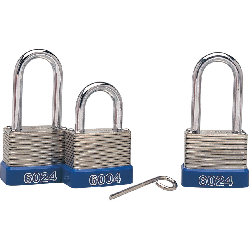 40x25mm LAMINATED STEEL 3NoCOMBINATION PADLOCK