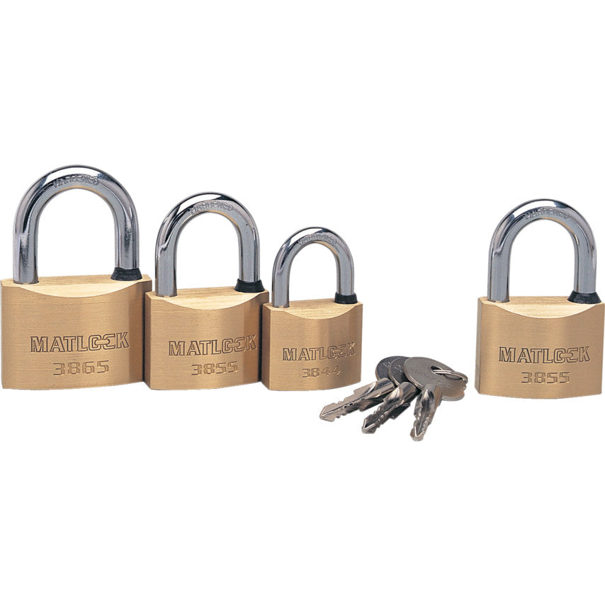 50mm BRASS CROSS KEY PADLOCK