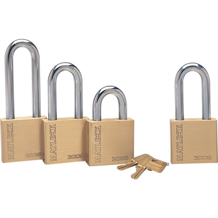 38x75mm HIGH SECURITY BRASSPADLOCK