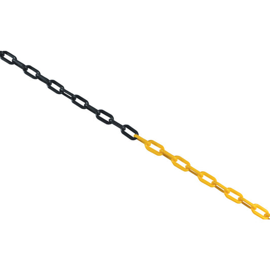 6mmx25M CHAIN PACK YELLOW & BLACK