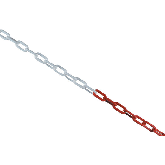 8mmx25M CHAIN PACK RED &WHITE