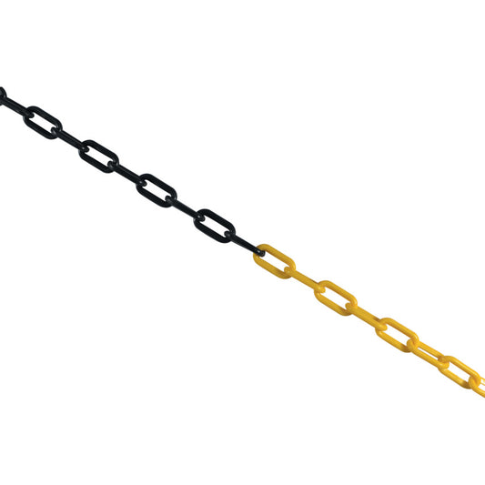 8mmx25M CHAIN PACK YELLOW& BLACK