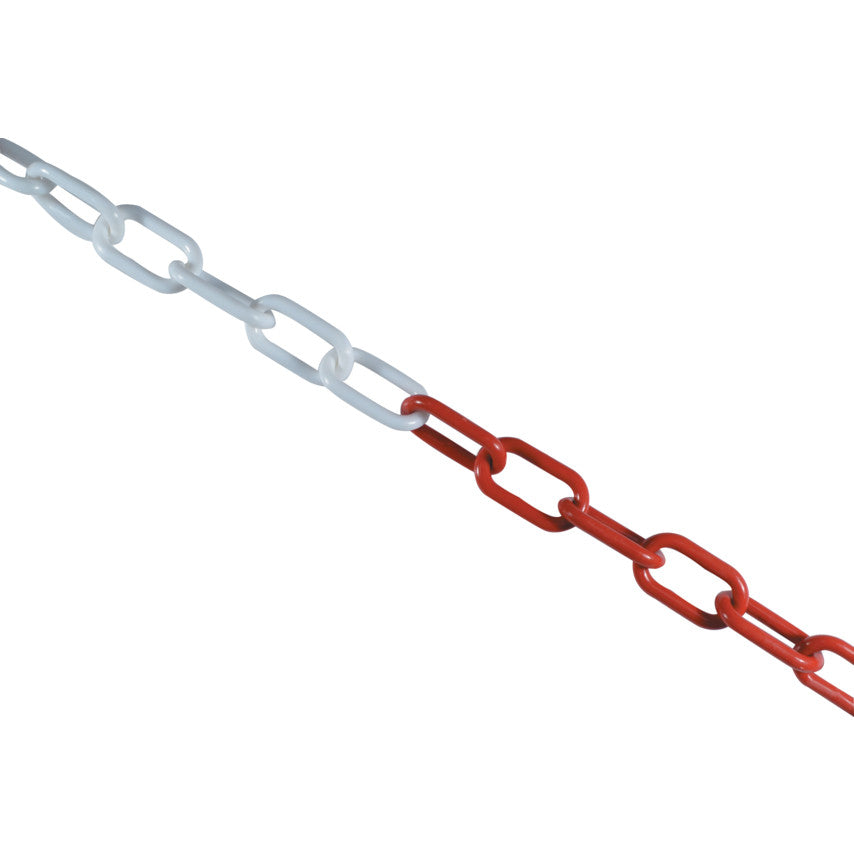 10mmx25M CHAIN PACK RED & WHITE