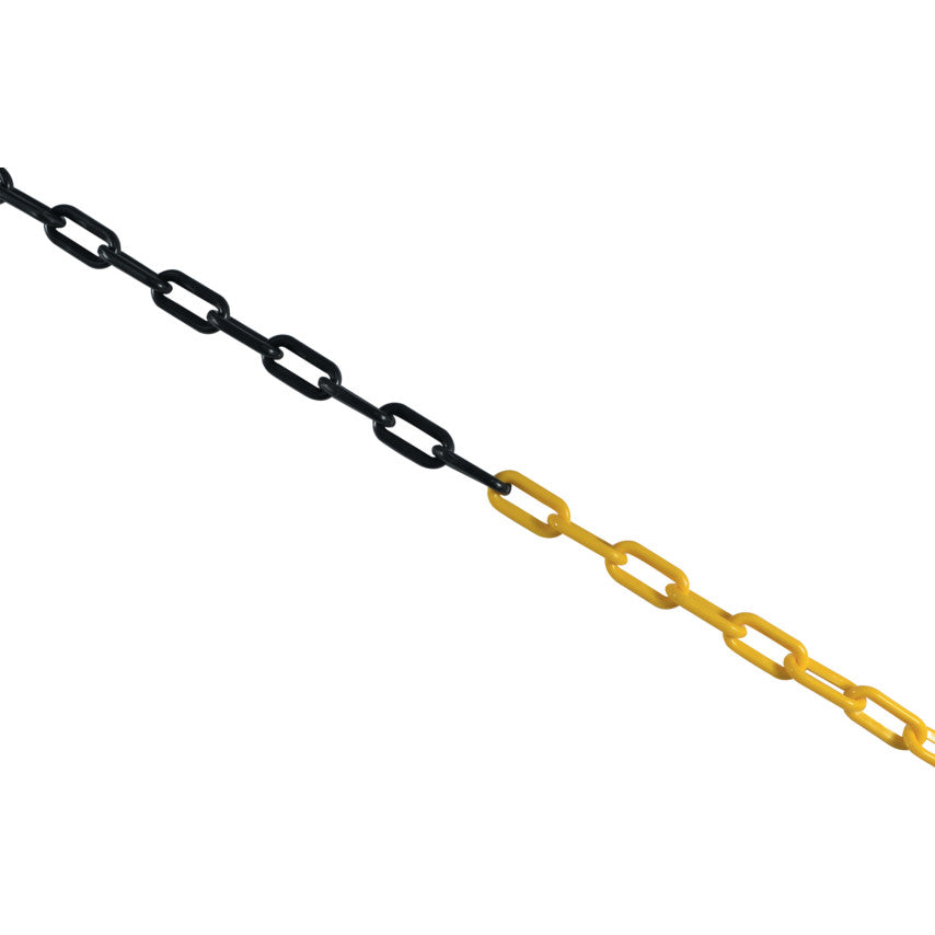 10mmx25M CHAIN PACK YELLOW &BLACK