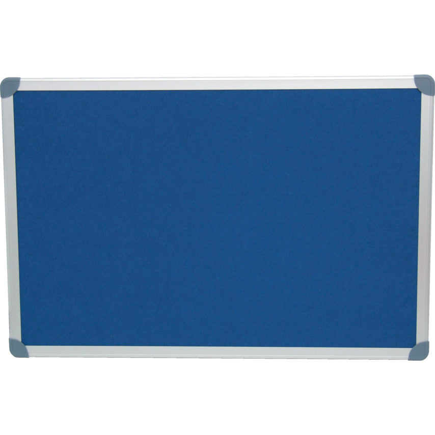 EXECUTIVE FELT NOTICE BOARD 1200x900m สีฟ้า/AL TRIM