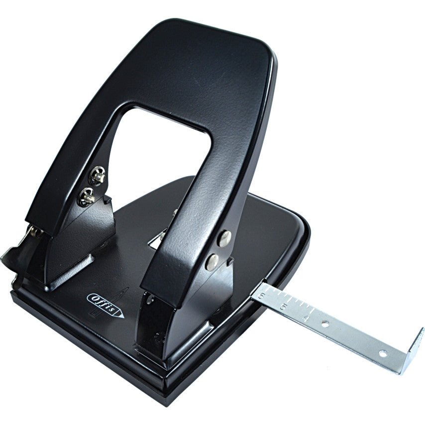 2 HOLE METAL PUNCH 20-25SHEET BLACK