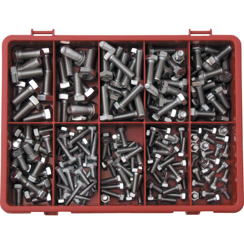 METRIC HEX HEAD SET SCREW KITA2 AVG-200PC