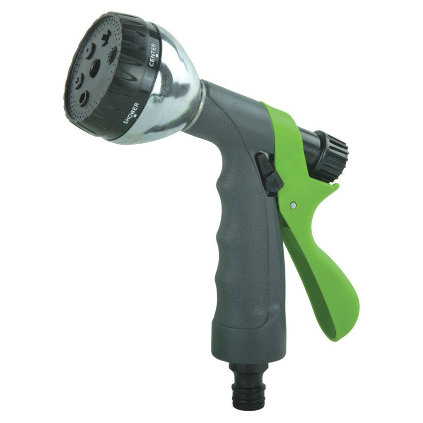 HEAVY DUTY CHROME FINISHSIX PATTERN SPRAY GUN