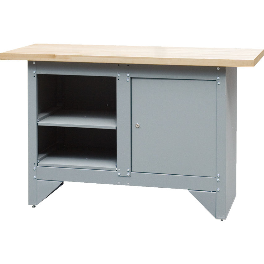 LOCKING CABINET & SHELVEDWORKBENCH