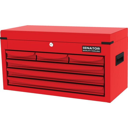 RED-27" 6 DRAWER TOP CHEST