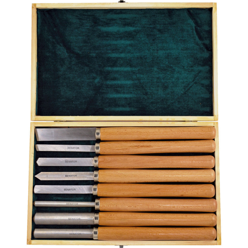 8-PCE WOOD TURNING TOOL SET