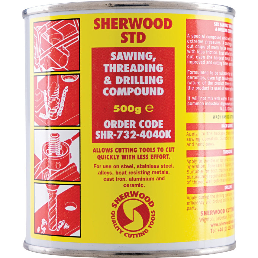 SHERWOOD STD TAP & DRILLCOMPOUND 500gm