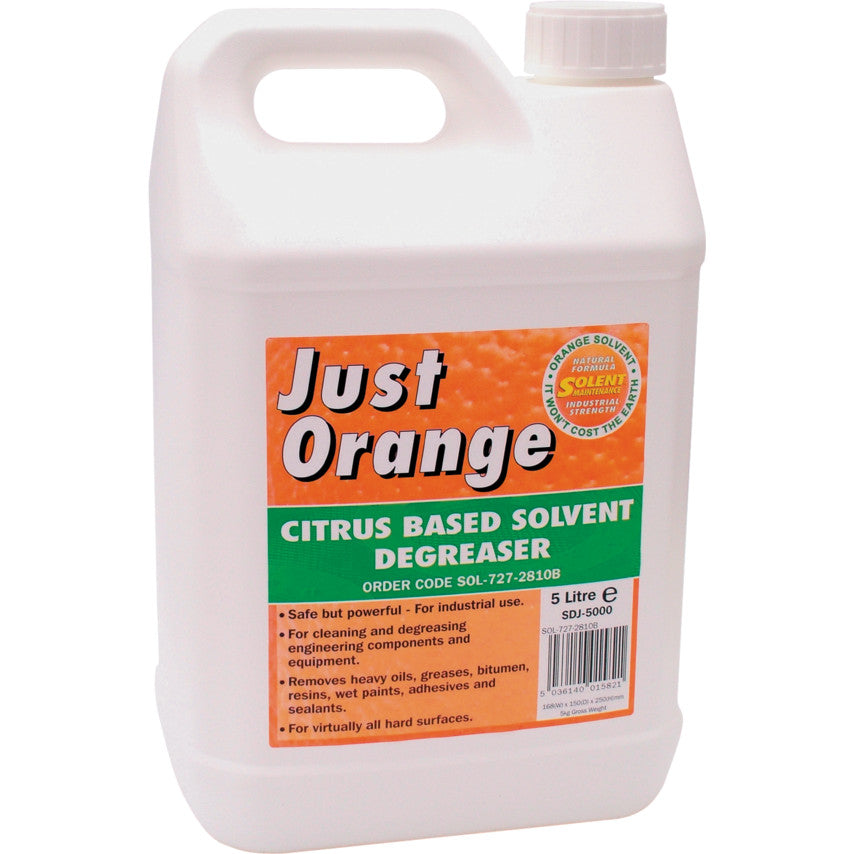 JUST ORANGE CITRUS BASEDDEGREASER 20LTR