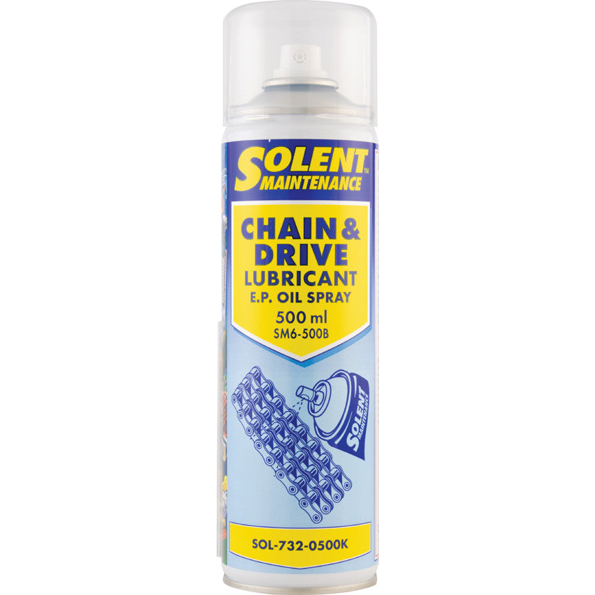 SM6-500B CHAIN & DRIVE SPRAYLUBRICANT 500ml