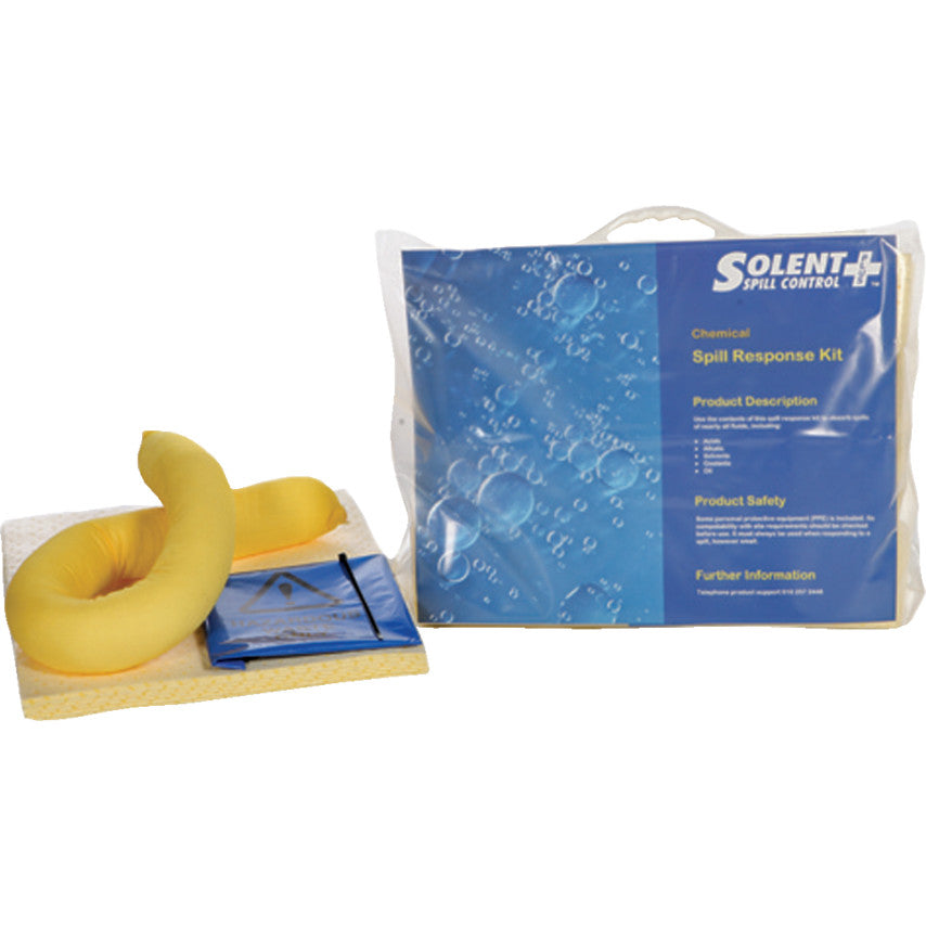 S+ SPILL KIT; CHEMICAL15LTR CLIP TOP BAG