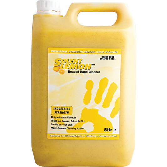 SOLENT LEMON ABRASIVE HANDCLEANER 5 LITRE