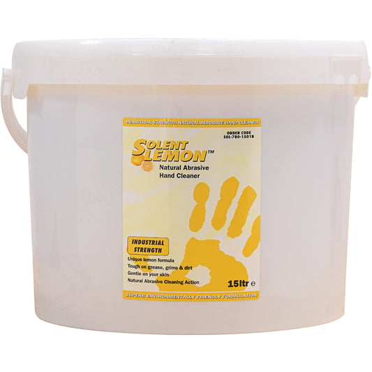 SOLENT LEMON ABRASIVE HANDCLEANER 15 LITRE