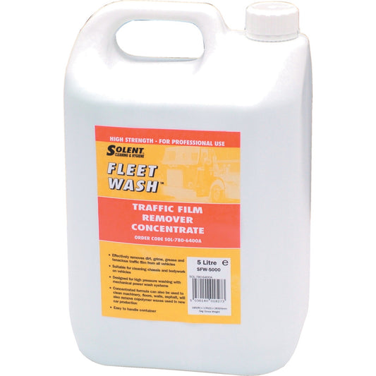 SFW-5000 FLEET WASH TRAFFIC FILM REMOVER 5LTR