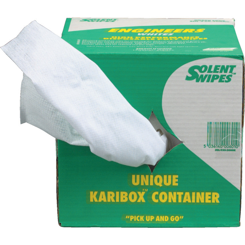 ENGINEERS WHITE WIPES 27x36cm(BOX-250)