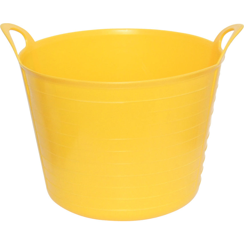 FLEXI TUB 26LTR BUILDERSBUCKET YELLOW