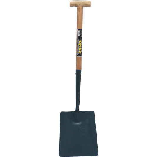 SOLID SOCKET WOODEN T SQUAREMOUTH SHOVEL No.2