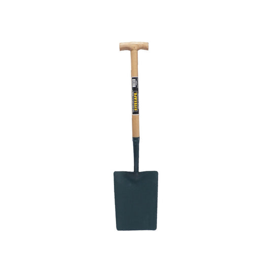 SOLID SOCKET WOODEN T TAPERSHOVEL