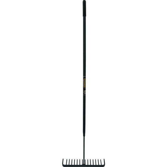 STEEL SHAFT YD TARMAC RAKE 16TEETH ROUND