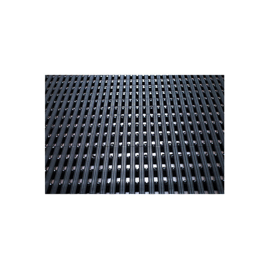 1Mx1.1M HD ECONOMY ANTISLIP/SPILLAGE MAT BLK