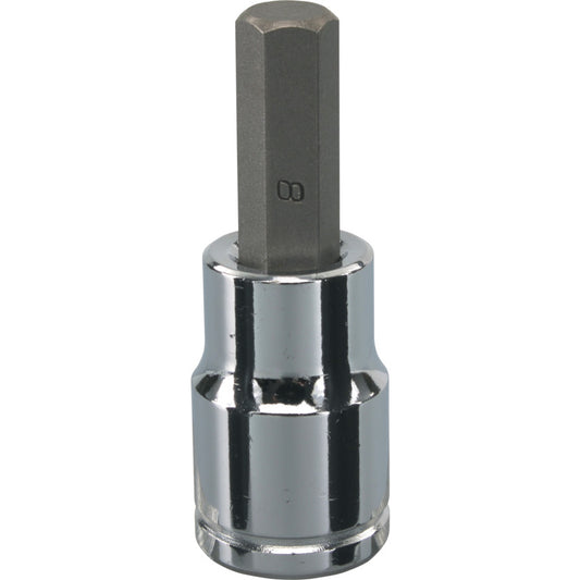 8mm HEX BIT ADAPTOR 3/8"SQ. DRIVE