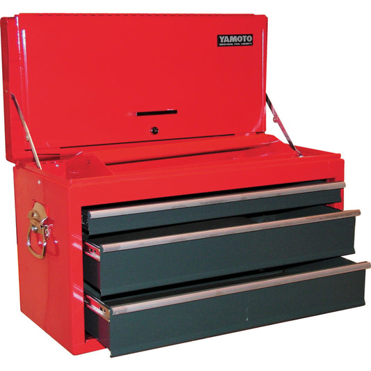 3-DRAWER TOOL CHEST - RED