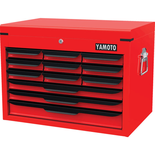 RED-26" 12 DRAWER TOP CHEST
