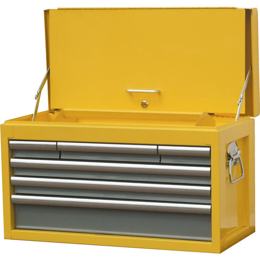 6-DRAWER TOOL CHEST YELLOW/GREY