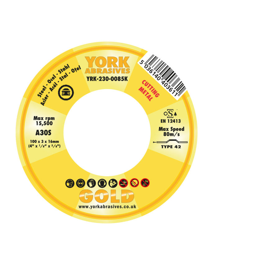 100x3x16 มิล A30S DPC CUTTING DISC