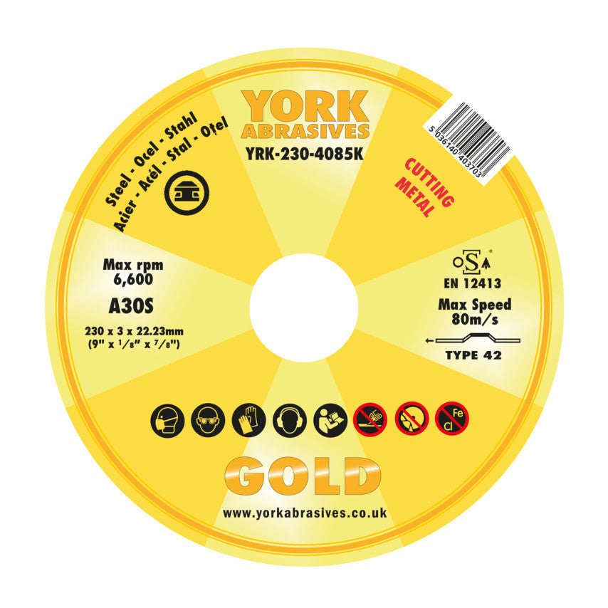 230x3x22.23 มิล A30S DPC CUTTINGDISC