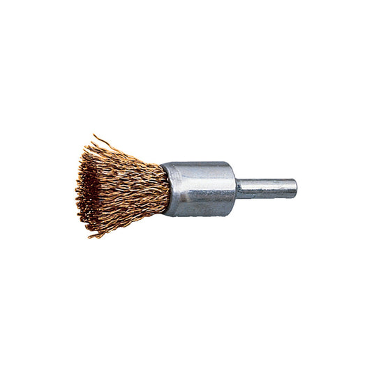 12 มิล 30SWG FLAT END DE-CARB BRASSWIRE BRUSH